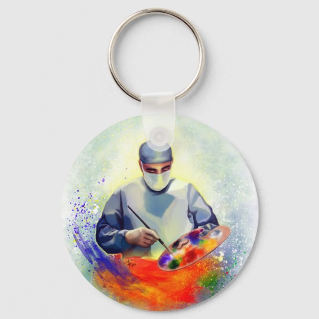 The Art of Medicine Key Ring (Front)