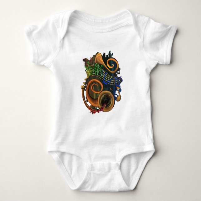 The ART of Music Baby Bodysuit (Front)