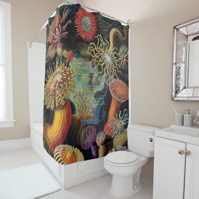The Art of Nature by Ernst Haeckel Shower Curtain (In Situ)