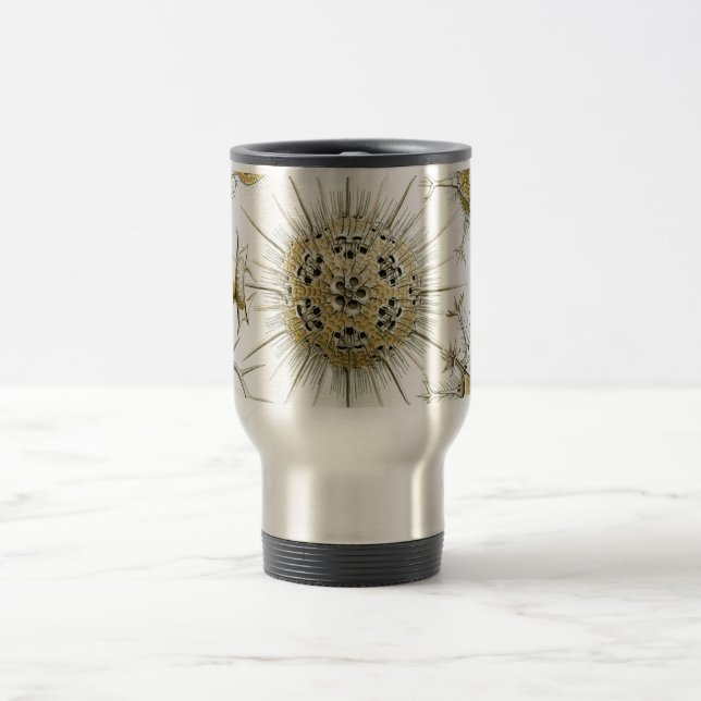 The Art of Nature by Ernst Haeckel Travel Mug (Center)