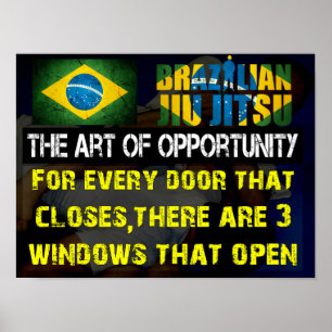 "The Art of Opportunity" Brazilian Jiu Jitsu Print