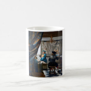 The Art of Painting, Johannes Vermeer, 1666-1667 Coffee Mug