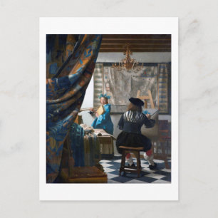 The Art of Painting, Johannes Vermeer, 1666-1667 Postcard