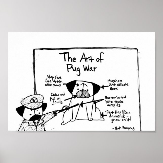 The Art of Pug War Poster (Front)