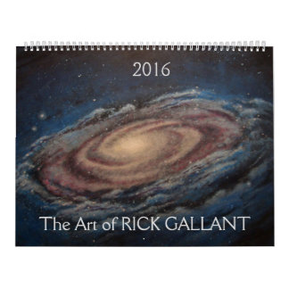 The Art of Rick Gallant Calendar