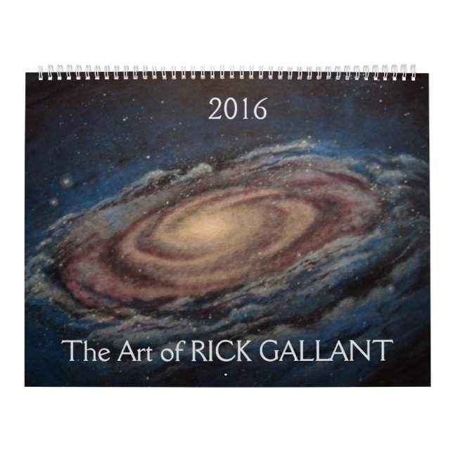 The Art of Rick Gallant Calendar (Cover)