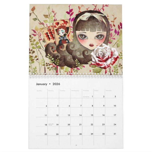 The Art of Sandra Vargas Calendar 2013 (Jan 2026)