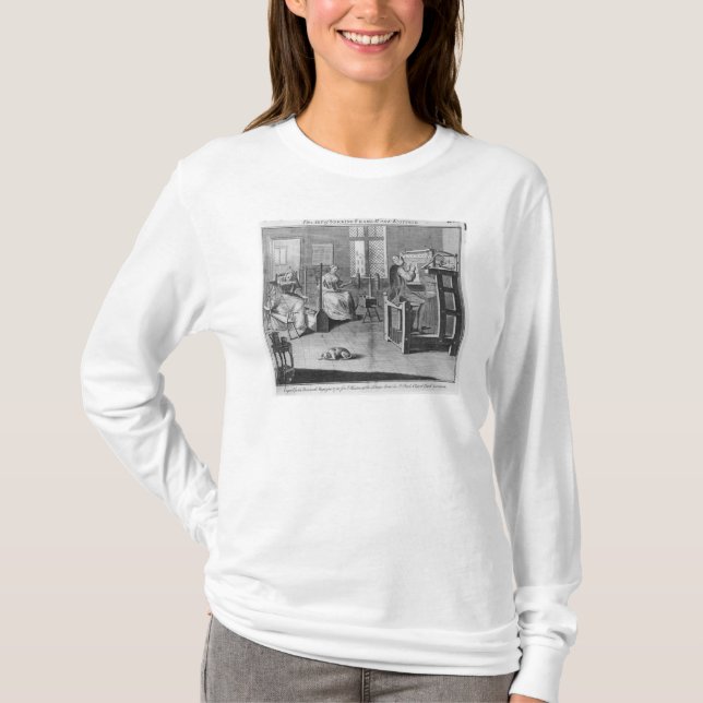 The Art of Stocking-Frame-Work-Knitting T-Shirt (Front)