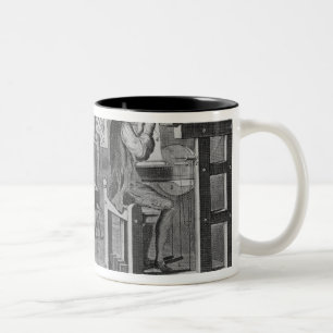 The Art of Stocking-Frame-Work-Knitting Two-Tone Coffee Mug