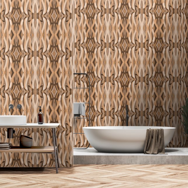 The Art of Tangled Flow Wallpaper (Bathroom)