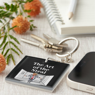 The Art of the Steal Trump Keychain