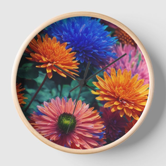 The Art of Time: A Stunning Wall Clock" "Elegance  Clock (Front)
