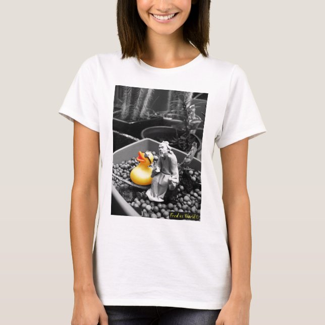 'The Art of Zen' Rubber Duck Tshirt (Front)