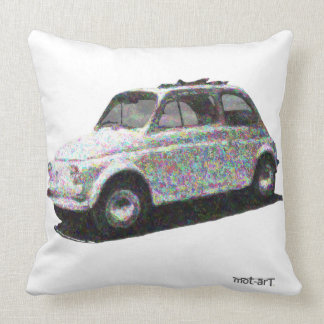 The Artful Classic Fiat 500 Cushion