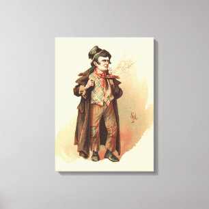 The Artful Dodger by Kyd, Dickens' Oliver Twist Canvas Print