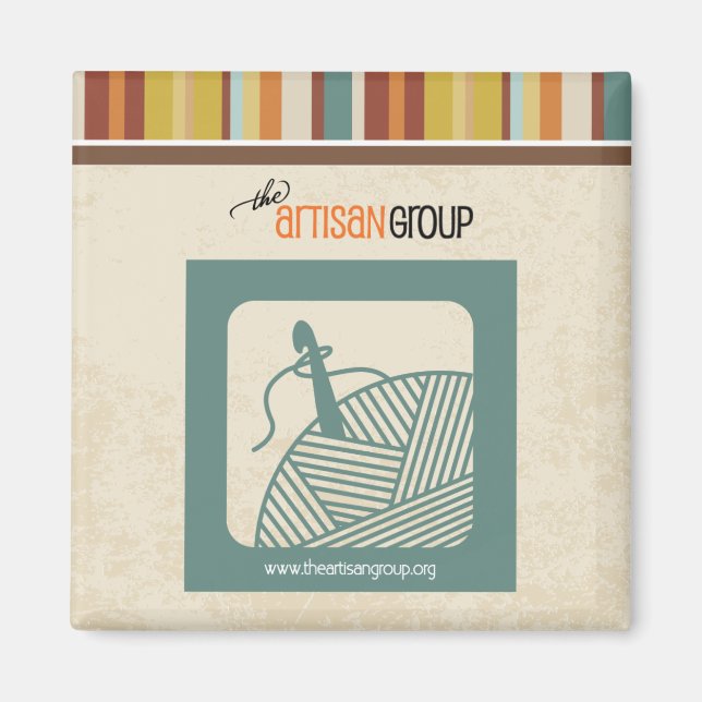 The Artisan Group Magnet (crochet) (Front)