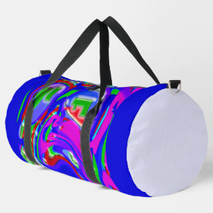 The Artist and His Flashes of Creativity Duffle Bag