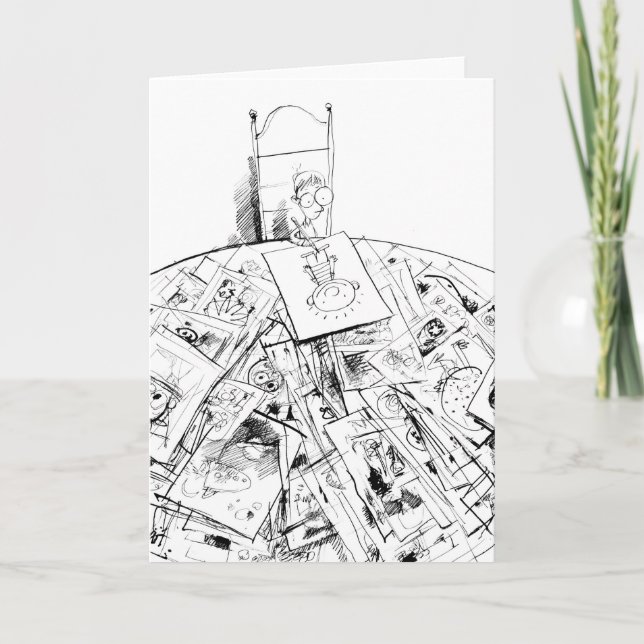 The Artist as a Young Man Cord Card (Front)