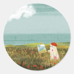 The Artist Classic Round Sticker