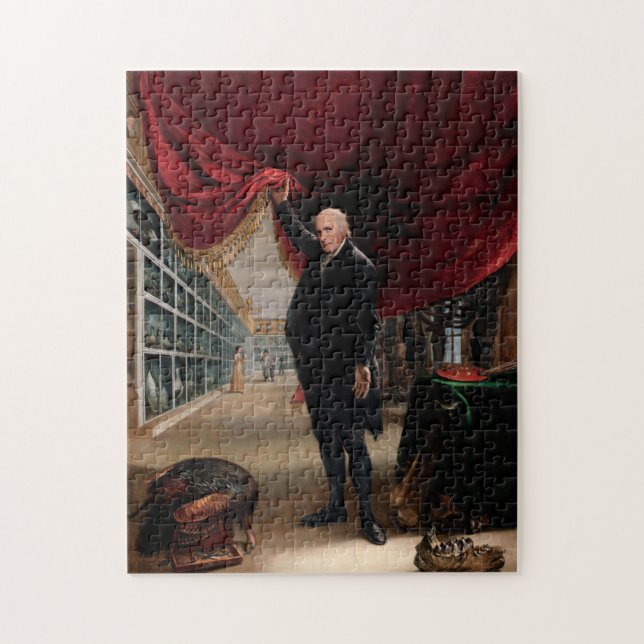 The Artist in His Museum Jigsaw Puzzle (Vertical)