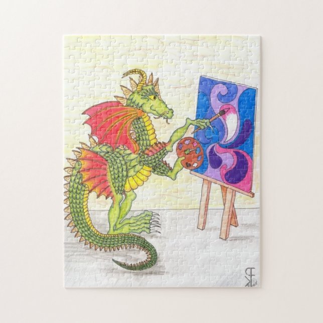 The Artist Jigsaw Puzzle (Vertical)