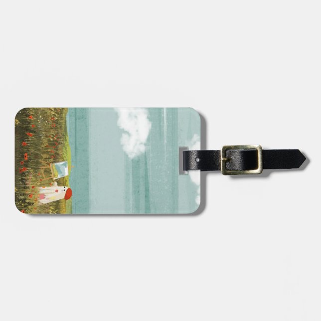 The Artist Luggage Tag (Front Horizontal)