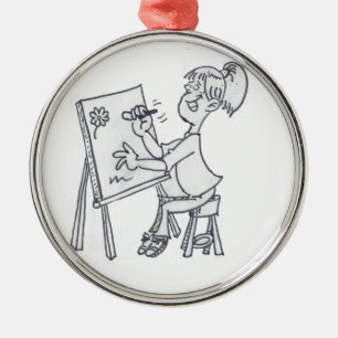 The Artist Ornament