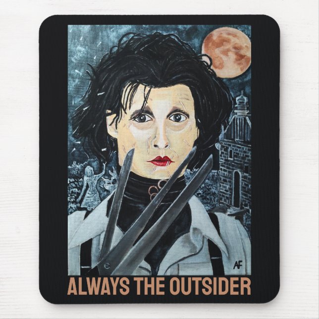 The Artist Painting by Alfred Fox Mouse Mat (Front)