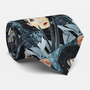 The Artist Painting by Alfred Fox Tie