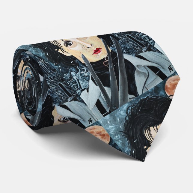 The Artist Painting by Alfred Fox Tie (Rolled)