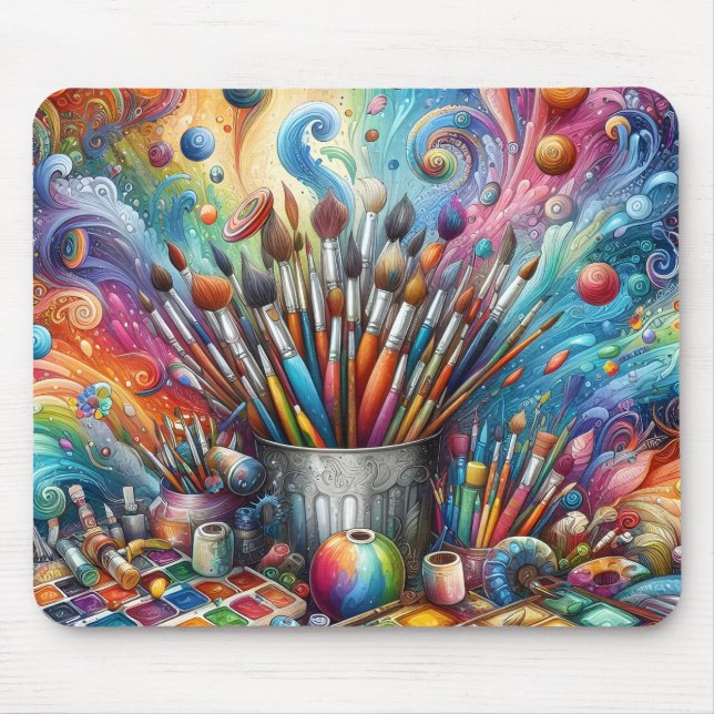 The Artist Palette  Mouse Mat (Front)