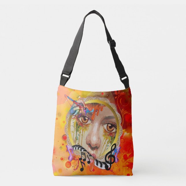 The Artist pallet Crossbody Bag (Front)
