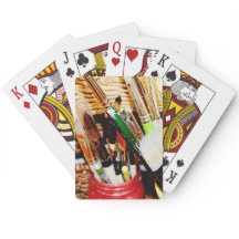 The Artist Playing Cards