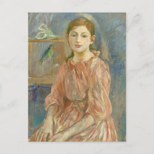 The Artist’s Daughter   Berthe Morisot Postcard