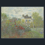 The Artist’s Garden at Argenteuil by Monet Tissue Paper<br><div class="desc">This painting is titled "The Artist’s Garden in Argenteuil (A Corner of the Garden with Dahlias)”. It was done in 1873 by French impressionist artist Claude Oscar Monet (1840-1926). It is our Fine Art Series no. 205.</div>