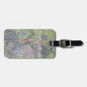 The Artist’s Garden in Giverny by Claude Monet Luggage Tag