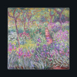 The Artist’s Garden in Giverny by Claude Monet Magnet<br><div class="desc">The Artist’s Garden in Giverny
by Claude Monet</div>