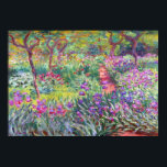 The Artist’s Garden in Giverny by Claude Monet Poster<br><div class="desc">Date: 1900 | Style: Impressionism | The Artist’s Garden in Giverny by Claude Monet.</div>