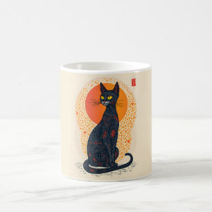 The Artistic Cat Coffee Mug