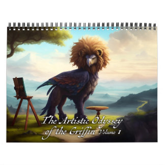 The Artistic Odyssey of the Griffin Volume 1 Calendar