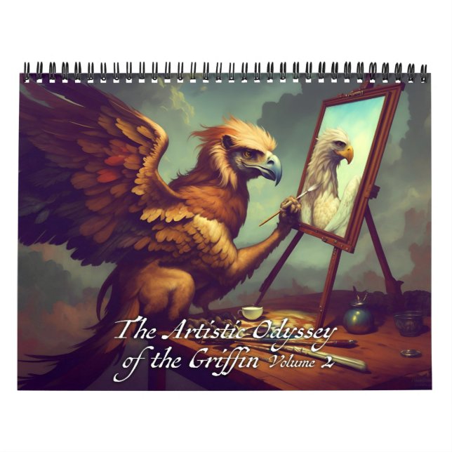 The Artistic Odyssey of the Griffin Volume 2 Calendar (Cover)