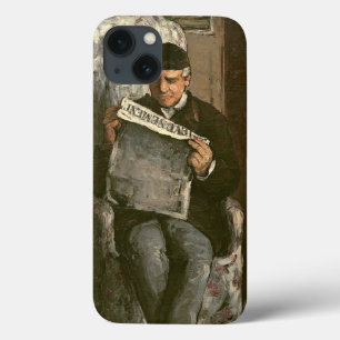 The Artist's Father, Reading "L'Événement", 1866 iPhone 13 Case