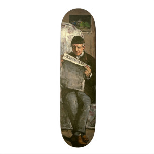 The Artist's Father, Reading "L'Événement", 1866 Skateboard