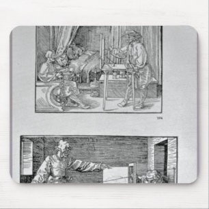 The artist's first technical book mouse mat