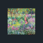 The Artist's Garden at Giverny by Claude Monet Canvas Print<br><div class="desc">The Artist's Garden at Giverny by Claude Monet (1900)</div>