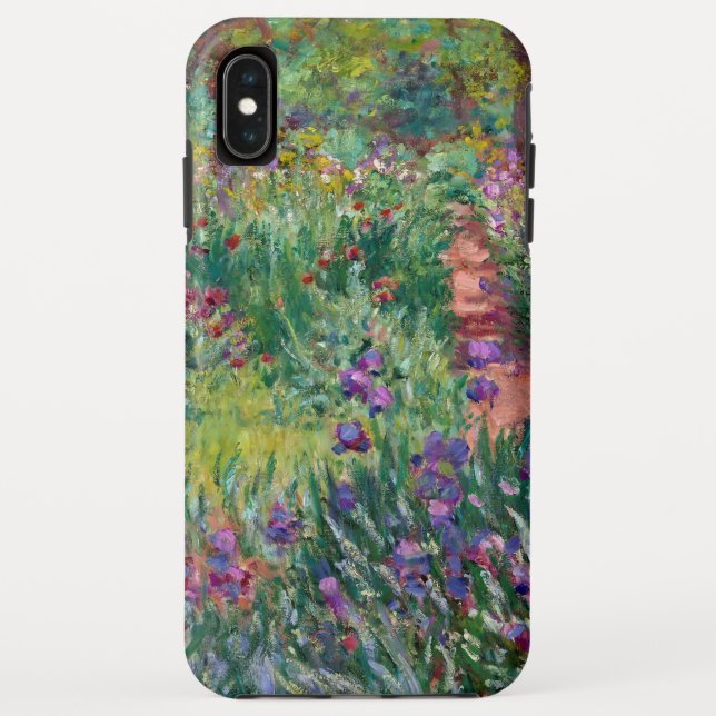 The Artist's Garden at Giverny by Claude Monet Case-Mate iPhone Case (Back)