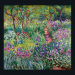 The Artist's Garden at Giverny by Claude Monet Poster<br><div class="desc">The Artist's Garden at Giverny by Claude Monet (1900)</div>