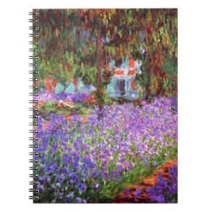 The Artist's Garden at Giverny by Monet Notebook