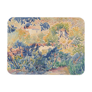 The Artist's Garden at Saint-Clair 1904-5 Magnet