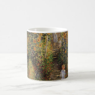 The Artist's Garden at Vetheuil by Claude Monet Coffee Mug